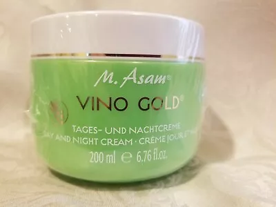 M. Asam Vino Gold Day And Night Cream 6.76 Fl. Oz. Bonus Size!! • $67.84