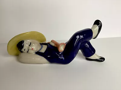 Vintage CERAMIC ARTS STUDIO Little Boy Blue Figurine Porcelain • $14.99