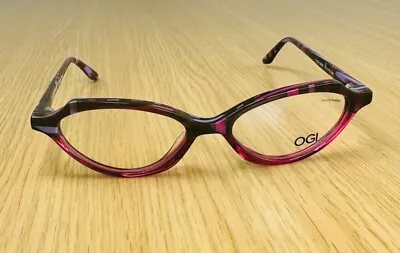 NEW OGI Heritage 7157/1902 PURPLE BROWN WEAVE/PURPLE Eyeglasses FRAME 51-16-40 • $44.40