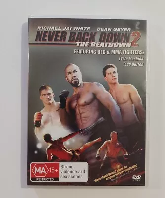 Never Back Down 2 The Beatdown DVD Region 4 VGC Michael Jai White Free Postage • $15.95