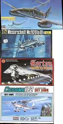 Lot Of 4 1/72nd Scale Airplane Models 1:72 Various Manufactures • $7.99