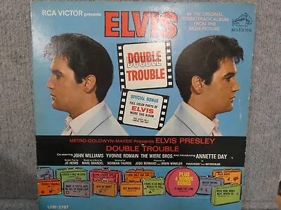 Vintage Elvis Presley Lp Album Lpm-3787  Double Trouble • $9.99
