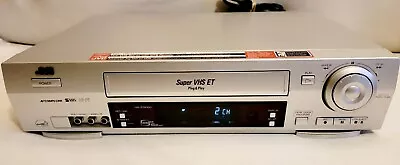 JVC SUPER VHS Player HR-S3910U VCR Tested Working W/ Gold Video Digital S Cable • $69.99