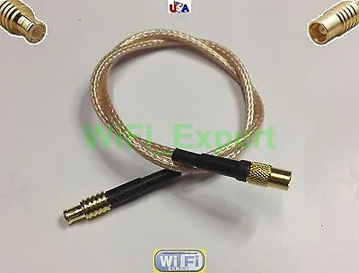 MCX Male To MCX Female RG316 GPS Antenna Extension Cable 3FT 1M To 50FT / 15M US • $15.99