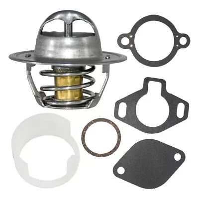 Thermsotat Kit For Mercruiser 3.0 4.3 5.0 5.7 6.2 7.4 8.2 L Stern Drive 807252T8 • $18.99