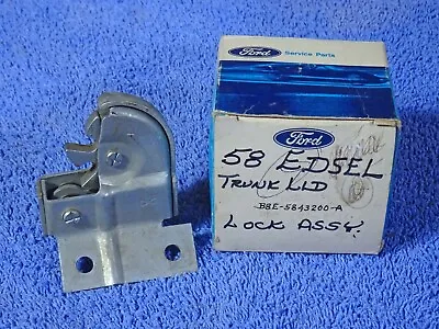 $90 • Buy 1958 Edsel Trunk Lid Lock Assembly NOS