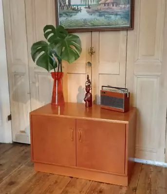 Mid Century G Plan Teak Record Cabinet Cupboard Or Media Unit Sideboard Retro • £155
