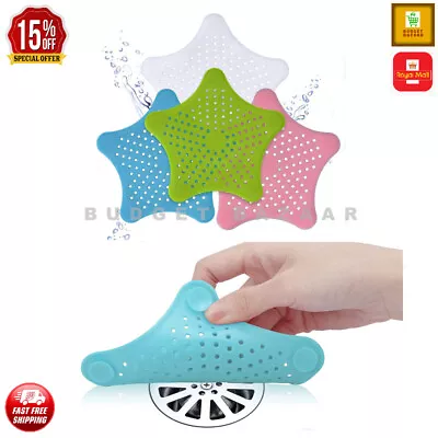 £1.99 • Buy Bathroom Drain Hair Trap Catcher Bath Stoper Plug Sink Strainer Filter Shower UK