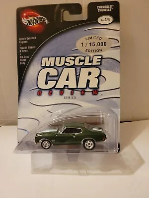 Hot Wheels 2002 Muscle Car Review Series Chevrolet Chevelle LT 1/15000 • $14