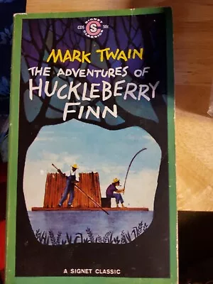 VTG 1959 The Adventures Of Huckleberry Finn Mark Twain Signet Classic 288 Pages • $7