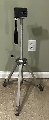 Vintage Velbon VGB-3C Tripod Adjustable Aluminum 3-Way Tilt Pan Camera Tripod • $24.99