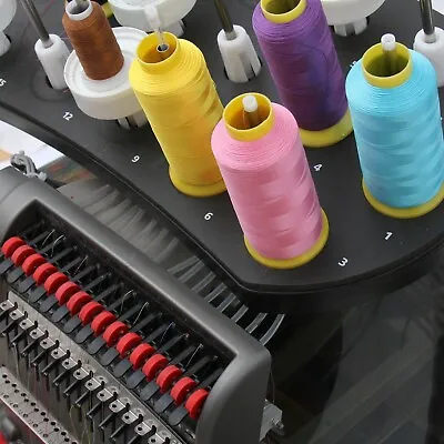 Polyester Machine Embroidery Thread | Huge 5000m (5500 Yard) Cones  • $8.99