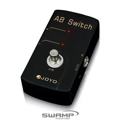 JOYO JF-30 A-B Signal Switch Pedal AB/Y Guitar Amp Switcher / Selector • $38.49