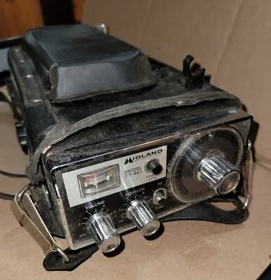Vintage MIDLAND Model 77-861 CB Radio Unit No Power Supply Untested Sold AS-IS • $48
