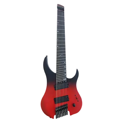 Legator Ghost G8FP 8-String Multiscale Headless Guitar Ebony Fretboard Crimson • $1099.99