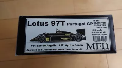 MFH Model Factory Hiro 1/20 Lotus 97T Portugal GP Full Detail Kit K-217 Japan • $520.73