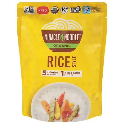 Miracle Noodle Rice RTE Organic 7 Oz (Pack Of 6) • $47.99