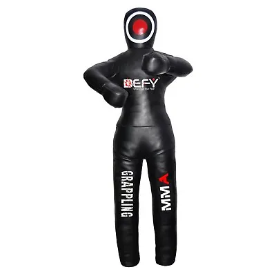 DEFY Leather Jiu Jitsu MMA Grappling Dummy Judo Martial Arts Punching Bag Karate • $69.99