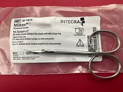 Integra Miltex Iris Scissors 4  Ref: 18-1416 • $85