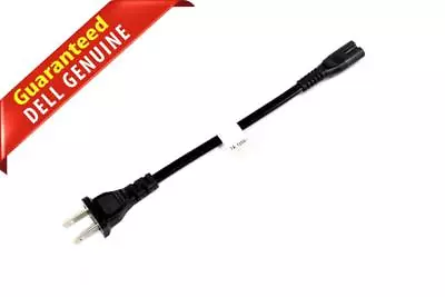 New OEM Dell XP594 2 Prong 4.5  Power Cable Black For PA-10 PA-12 Slim Universal • $9.99
