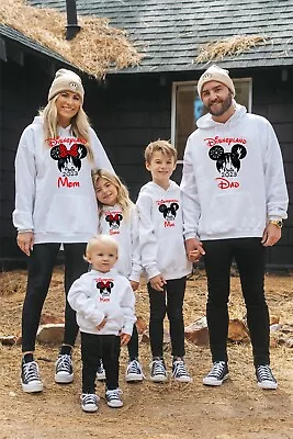 £18.99 • Buy Personalized Disneyland Paris 2023 Hoodie, Mickey Minnie Family Matching Top