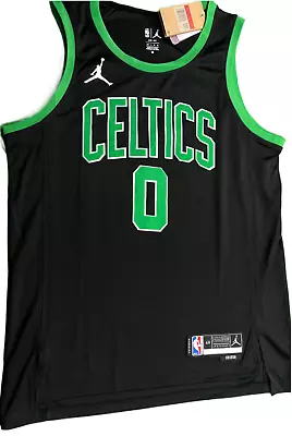 100% Authentic Jayson Tatum #0 Boston Celtics Nike Swingman Icon Jersey Mens M L • $39.99