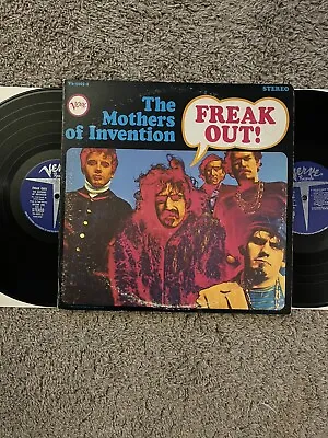 The Mothers Of Invention Freak Out! LP EX/VG+ Verve Records • $34.95