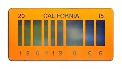 Back To The Future 2 - Marty McFly - Metal Screen Replica License Plate 2015 • $14.99