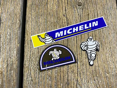 X3 Michelin Bicycle Stickers Vintage Road Bike Bicycle Nos France • $18.99