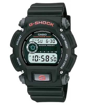 Casio G-Shock Black Countdown Timer 200m Watch DW-9052-1 DW-9052-1VDR • $128.69