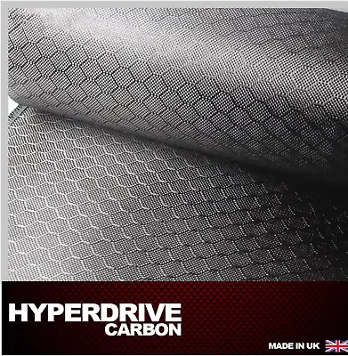 Carbon Fibre Honey Comb Cloth Fabric 240gsm 3k 1000mm Width UK  Comes On A Roll • £430