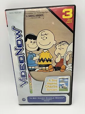 VideoNow Color - A Boy Named Charlie Brown (3-PVD Disc Set 2004)__ • $17.99