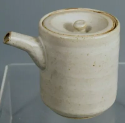 $75 • Buy China Chinese Barrel Shape Cream Glaze Pottery Water Dropper Ca. 20th Century