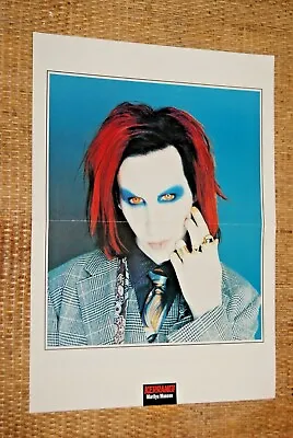 £2.99 • Buy MARILYN MANSON Band Large A3 Size Glossy Music Magazine ART Poster    