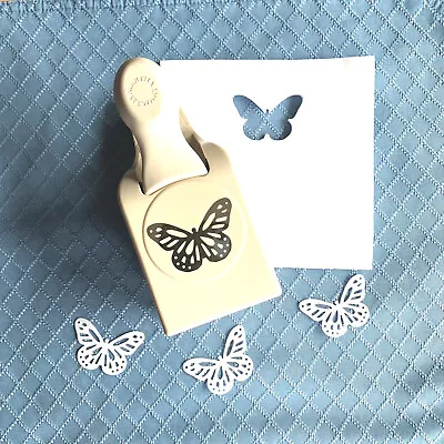 Martha Stewart Paper Craft Punch Large Butterfly Monarch Insect Scrapbooking • $28.20