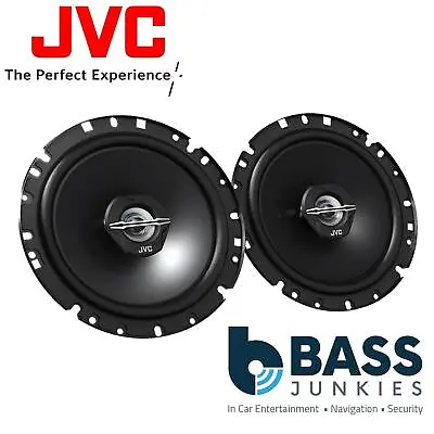 JVC 6.5  Inch 17 Cm 600 Watts Pair 2 Way Coaxial Car Van Door Shallow Speakers • £29.95