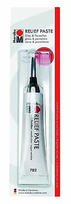 Marabu Outliner Relief Paste Glass Paints Porcelain Acrylic - 20ml Tube Gold 784 • £9.95