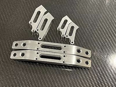 HD Aluminum F&R Bumper For Traxxas Emaxx Tmaxx 2.5 / 3.3 Silver • $35.99