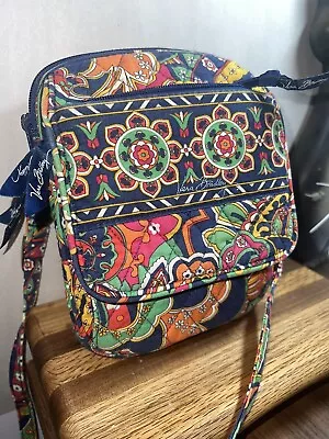 Vera Bradley Venetian Paisley Mini Hipster Cross Body Purse • $18