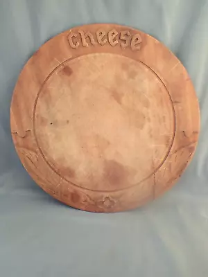 Antique Hand Carved Wood Wooden Cheese Bread Board • $195