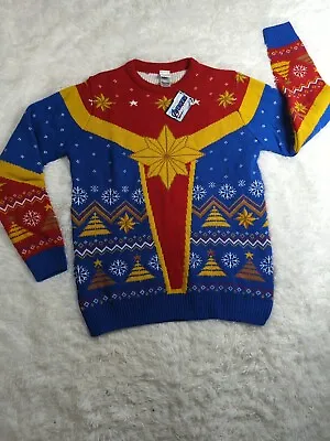 $39 • Buy MARVEL Avengers Endgame Holiday Ugly Christmas Sweater Size M Pullover 