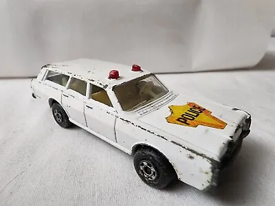 Lesney Matchbox Vintage 1971 Superfast Mercury Police Car No.55 Wagon / A4 • $4.99