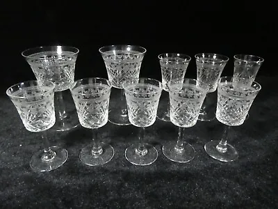 10 Pall Mall Lady Hamilton Port Wine Liqueur / Edwardian Drinking Glasses • £35