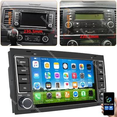 For VW Touareg 2004-2011 7in Android 10.0 Car Radio GPS Navi Stereo Carplay 32GB • $119.99