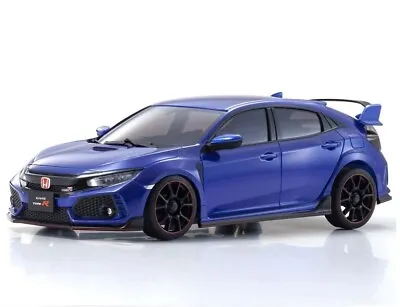 Kyosho ASC Mini-Z Body Honda CIVIC Type R Brilliant Sporty Blue AWD #MZP445BL • $51.99