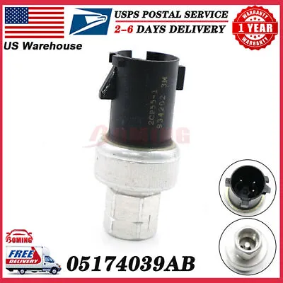 A/C Pressure Transducer Switch For Dodge Jeep Chrysler Plymouth Ram 05174039AB • $16.46