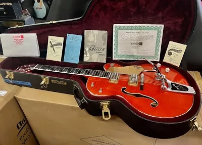 In Store – Gretsch 6120 SSU BS Brian Setzer 2005 Orange Nashville • $5595