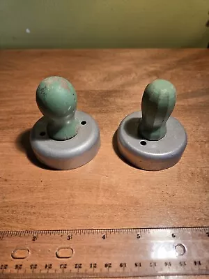 Two Vintage Donut / Cookie Cutters W/h Green Handle • $0.99
