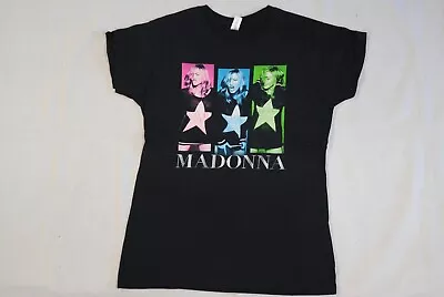 Madonna Give Me All Your Luvin' Ladies Skinny T Shirt New Official Mdna Song • £9.99