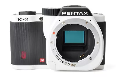 [Near Mint] Pentax K-01 Mirrorless SLR Camera White Black Body Only 6187 Clicks • $587.40